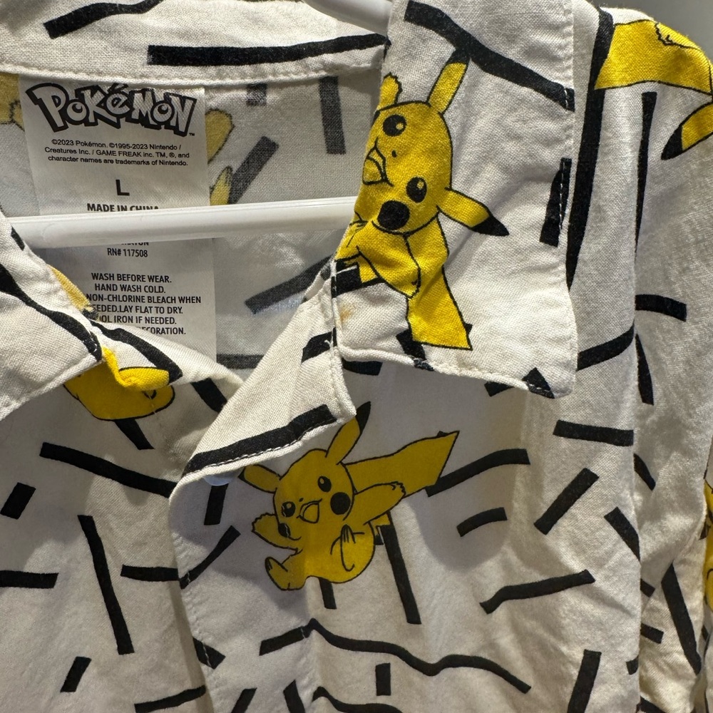 Pokemon Pikachu Graphic Shirt